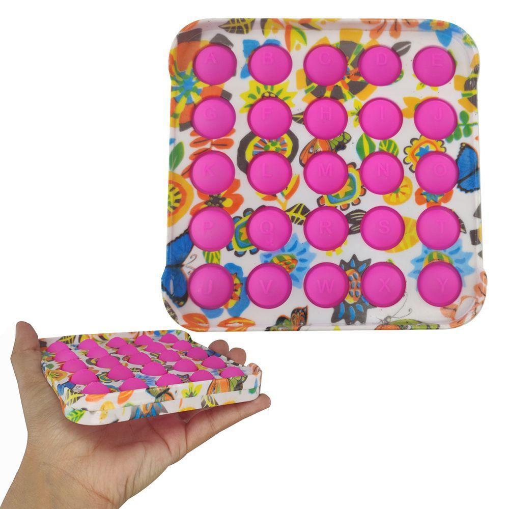 Pop It Fidget Anti Estresse Relaxamento Ansiedade Bubble Sensorial - 3