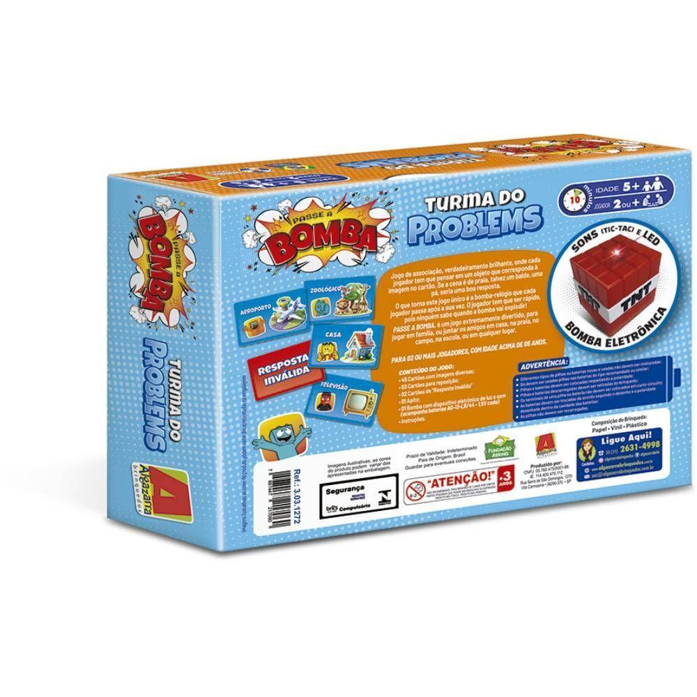 Passe A Bomba Turma Do Problems Algazarra - 3