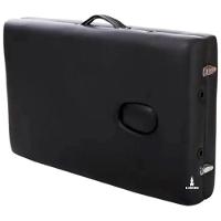 Maca Portátil Lorben Dobrável Estética Madeira Regulável Preto - 3