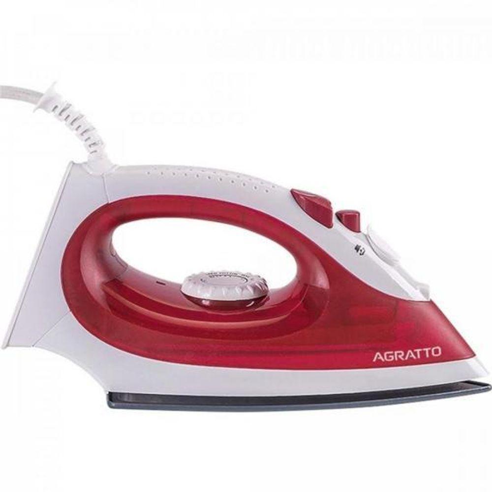 Ferro De Passar Vapor Agratto Bravo Fc-01 Cerâmico Vermelho 127v [f002] - 8