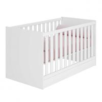 Berço Mini Cama Doce Sonho Em MDP E Mdf Qmovi Branco - 1