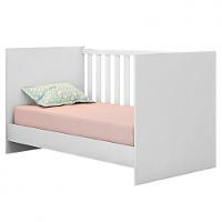 Berço Mini Cama Doce Sonho Em MDP E Mdf Qmovi Branco - 3