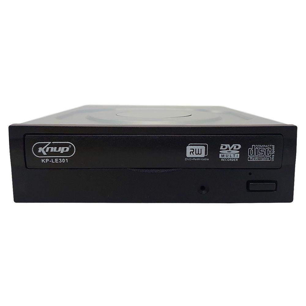Gravador De Cd-dvd Knup Kp-le301, Conexão Sata, Baia 3.5\" - 4