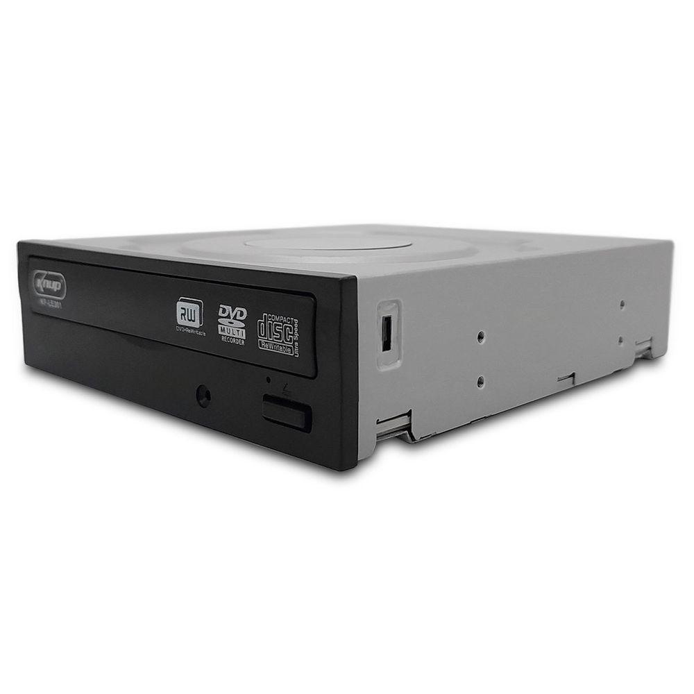 Gravador De Cd-dvd Knup Kp-le301, Conexão Sata, Baia 3.5\" - 5