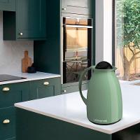 Garrafa Térmica De Mesa Florença 650ml Verde Café Leite Chá - 3