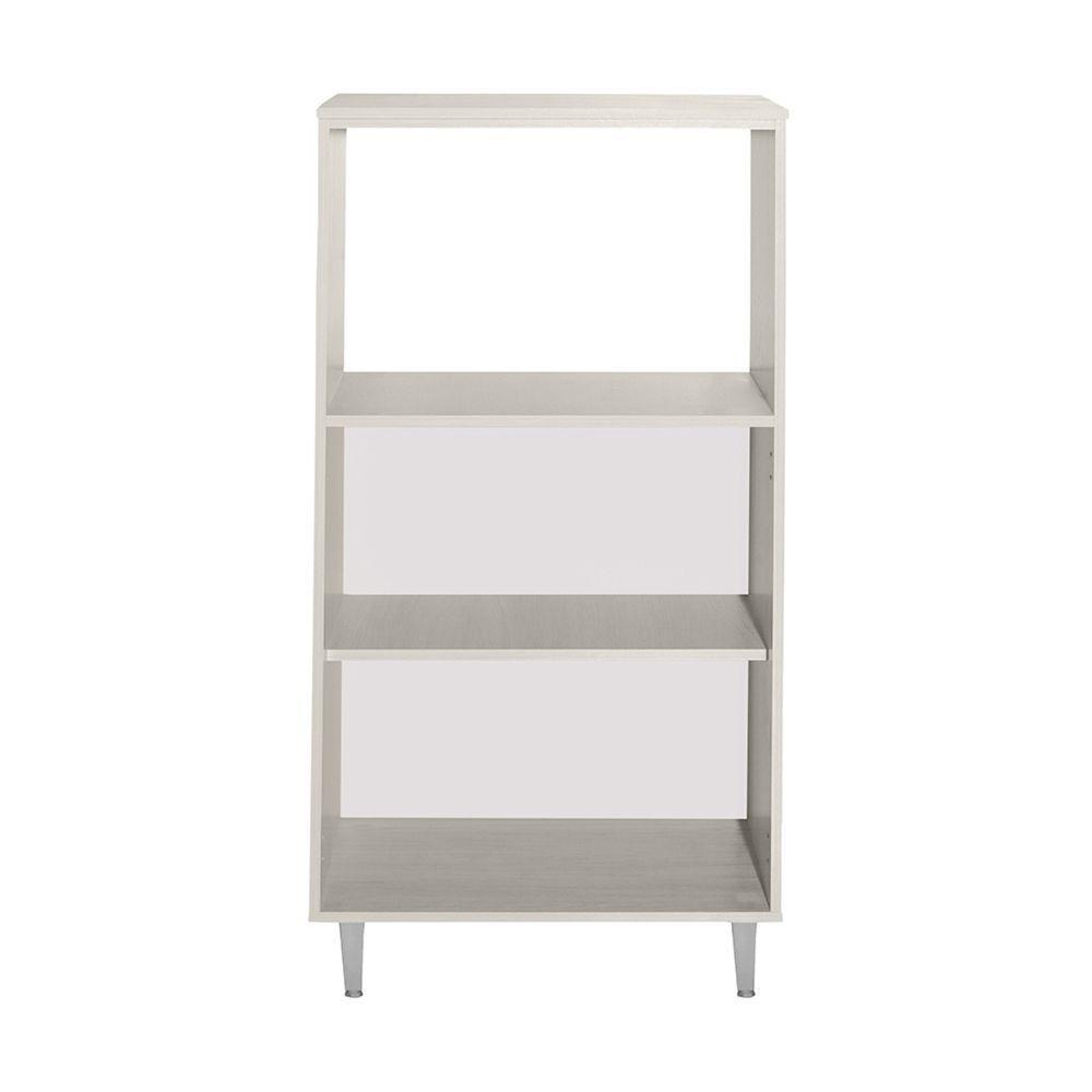 Balcão Multiuso Microondas E Fono Elétrico 2 Portas Prisma Elmo/branco Hr Móveis - 4