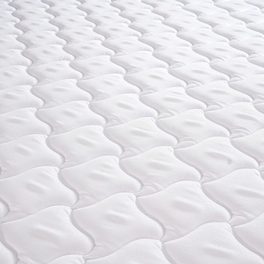 Cama Box Solteiro Hellen Colchão Com Molas Ensacadas Yaris Branco - 6