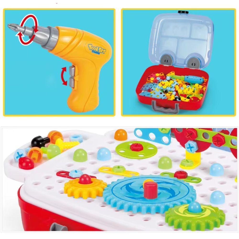 Kit Ferramenta Infantil Monta E Desmonta Diversão E Aprendizado - 2