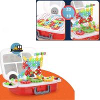 Kit Ferramenta Infantil Monta E Desmonta Diversão E Aprendizado - 8