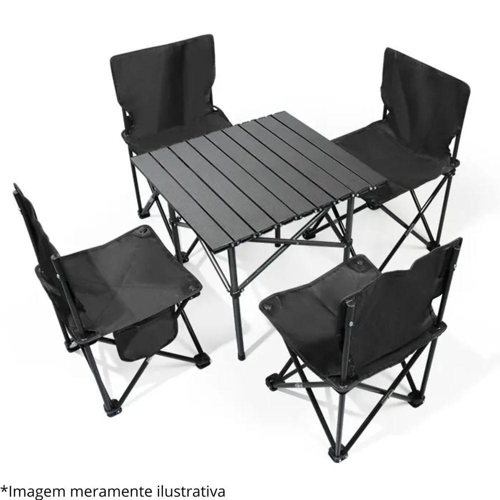 Mesa Dobrável Portátil Para Camping Prática E Resistente - 9