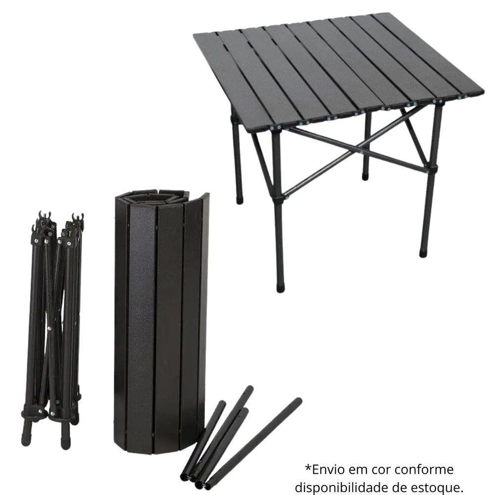 Mesa Dobrável Portátil Para Camping Prática E Resistente - 10