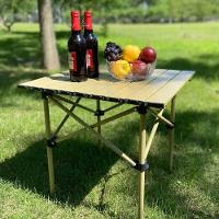 Mesa Dobrável Portátil Para Camping Prática E Resistente - 8