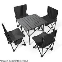 Mesa Dobrável Portátil Para Camping Prática E Resistente - 9