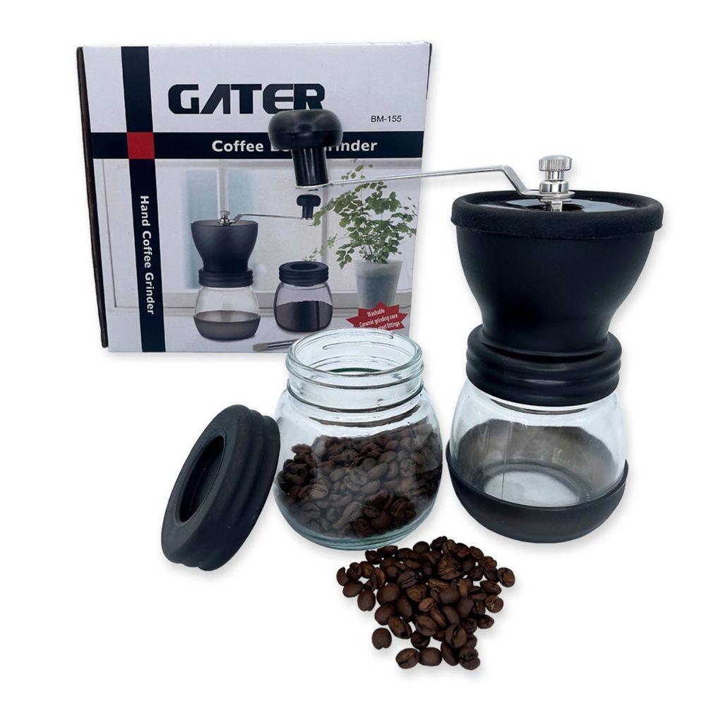 Moedor De Café Manual Com Ajuste Qualidade E Praticidade Preto - 8