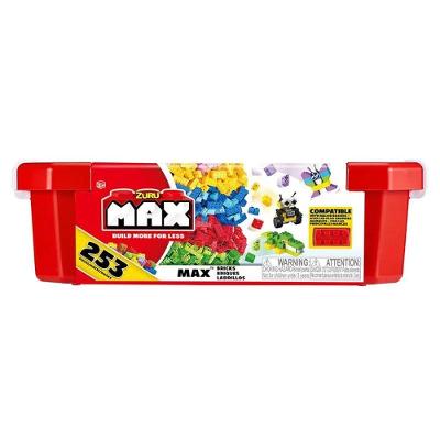 Conjunto De Blocos De Construção Max Candide 253 Peças Colorido