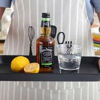 Bandeja Café Multiuso Servir Bebidas Cantinho Café Uz Preto - 7