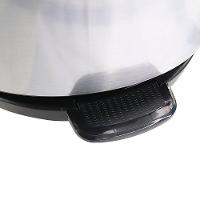 Lixeira Com Pedal Label Prata 20 Litros - 3