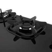 Cooktop G4 Mueller 5 Bocas a Gás Vidro Temperado Preto Bivolt - 5
