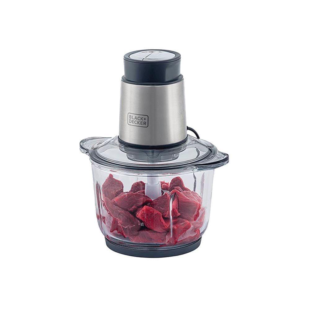 Mini Processador Gourmand Gris 2 Litros Black & Decker MP300G 220V - 4