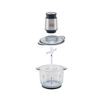 Mini Processador Gourmand Gris 2 Litros Black & Decker MP300G 220V - 3