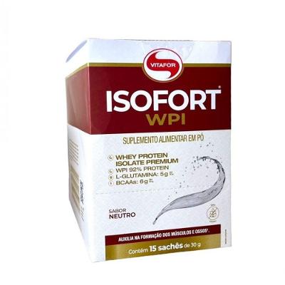Isofort Sachê Display (15 Sachês 30g) - Sabor: Neutro