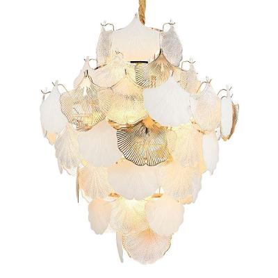 Lustre Pendente Nordecor Musche 2904 Ouro Brilho E14 Bivolt