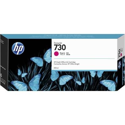 Cartucho De Tinta Hp 730 Magenta Pluk 300 Ml - P2v69a