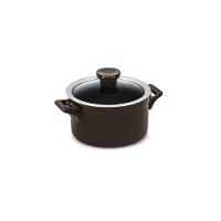 Jogo De Panelas De Cerâmica Clear 5 Peças Chocolate Ceraflame - 5