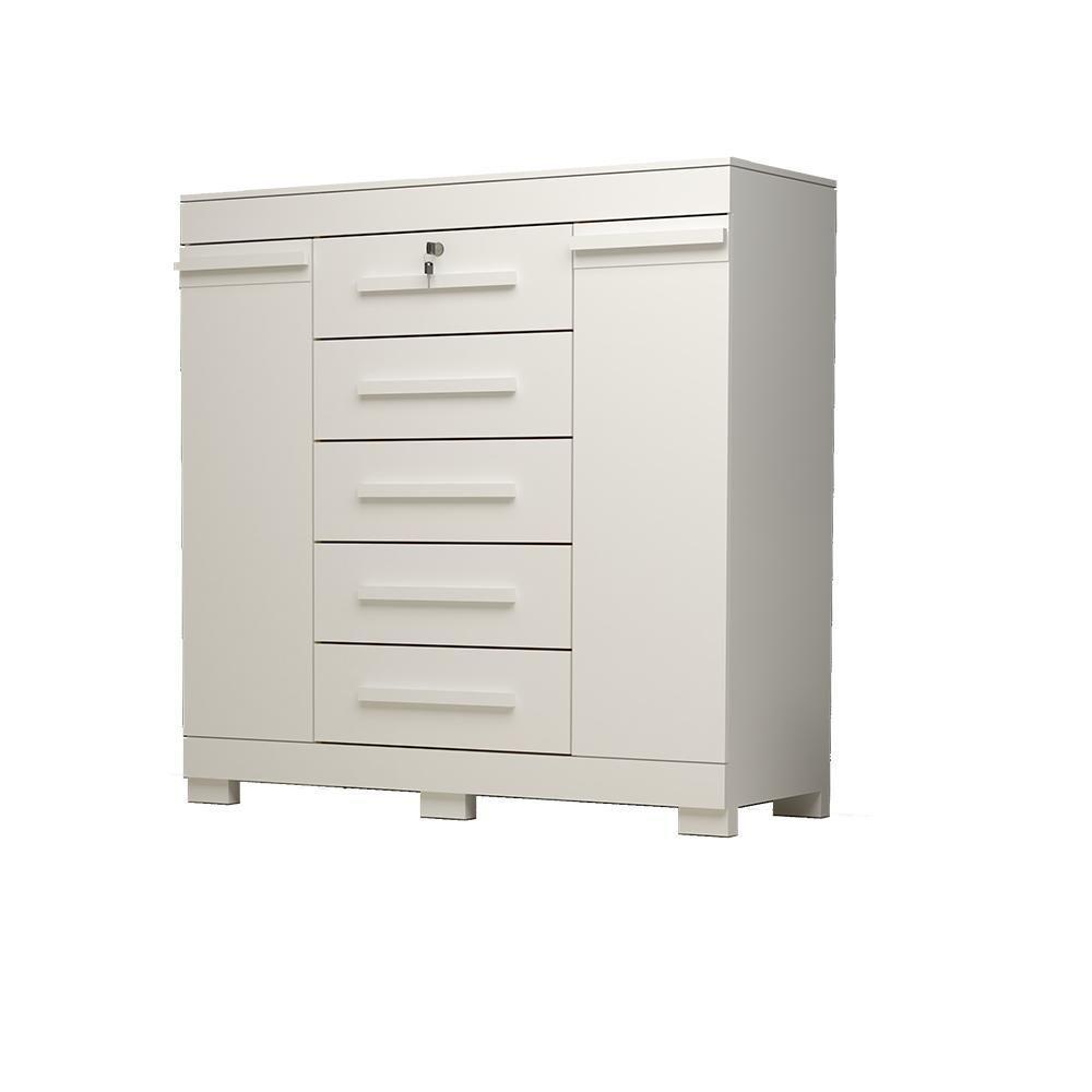 Cômoda Turquia 100% Mdf Linhamobília Branco - 3