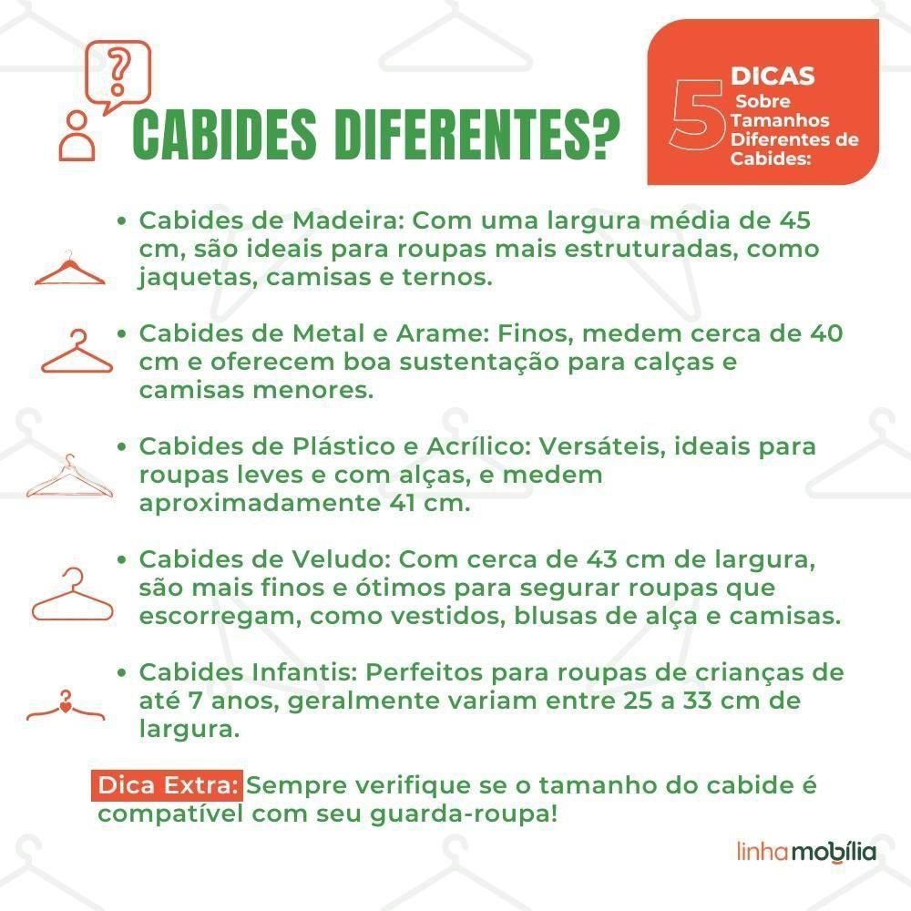 Guarda Roupa Casal Bolívia Com Espelho 6 Portas 9 Gavetas 100% Mdf Linhamobília Cinamomo - 2