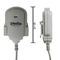 Microfone Omnidirecional P2 Home Office Audio Chamada Ligaçao Notebook Pc Celular Suporte Parede Reuniao Empresa - 3