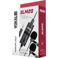 Microfone Lapela Duplo Vokal Slm20 - 1