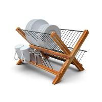 Escorredor De Madeira Teca Dobrável - Stolf - 1