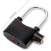 Cadeado Grande Com Alarme Sirene Segurança Anti Furto 110db Som Alto - 3