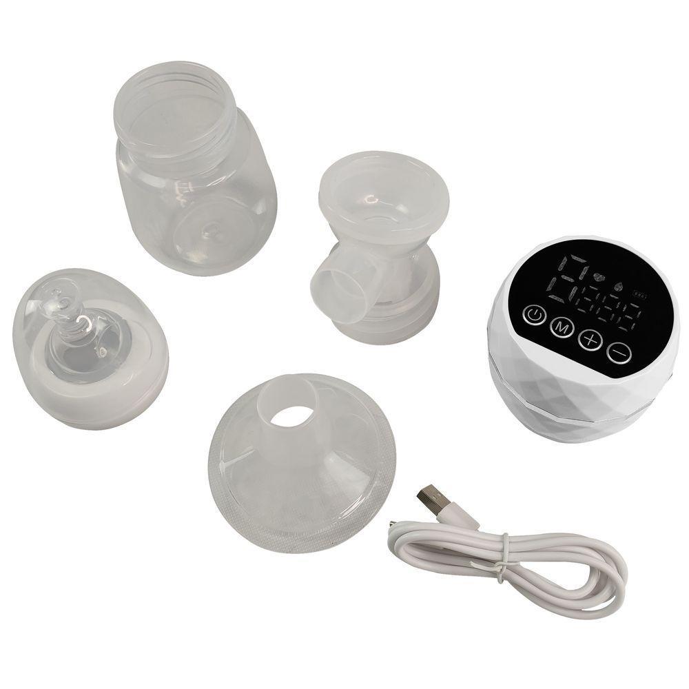 Bomba De Tirar Leite Materno Extratora Mamadeira Bateria Eletrica Recarregavel Usb Amamentação Massagem Portatil - 4