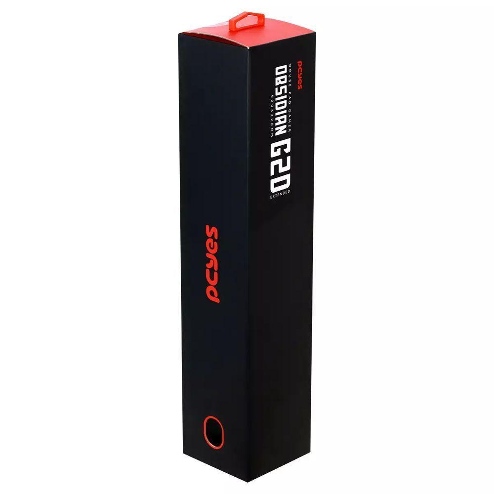 Mouse Pad Gamer Pcyes Obsidian G2d Extended 900x420mm - Tecido Com Infus??o De Vidro - Pempg2dex - 5