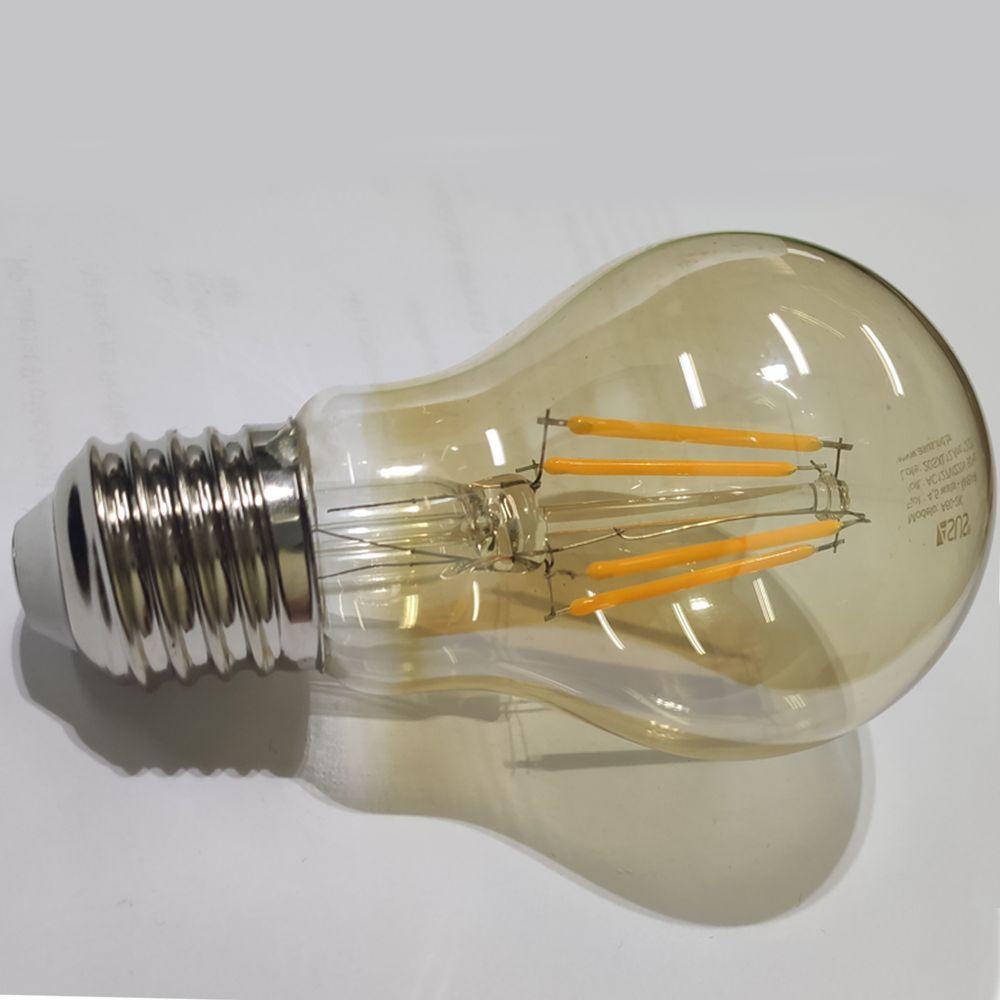 Lampada Led Multifilamento 30w Kit 4 Uni Iluminaçao Ambiente Retro Decoraçao Sala Cozinha Quarto Branco Quente - 5