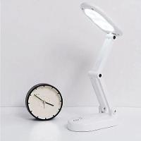 Luminaria De Mesa Touch Dobrável Abajur Sem Fio Led Articulada Recarregavel 3 Funções Iluminaçao Lampada - 2