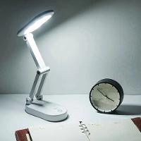 Luminaria De Mesa Touch Dobrável Abajur Sem Fio Lampada 3 Funções Led Articulada Iluminaçao Recarregavel