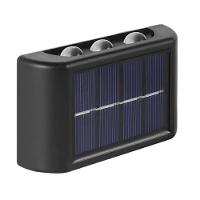 Luminaria Solar Led Spot Arandela 2 Uni Caminho Parede Balizador Iluminaçao Jardim Quintal Varanda Segurança Decoraçao - 7