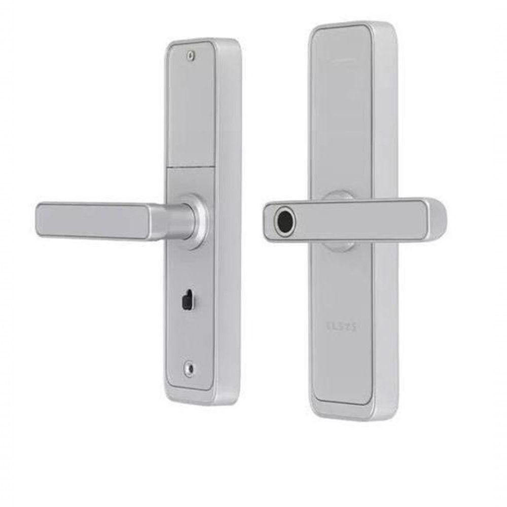 Fechadura Digital De Embutir Wi-fi Com Biometria Esf-de4000b Prata Elsys - 3