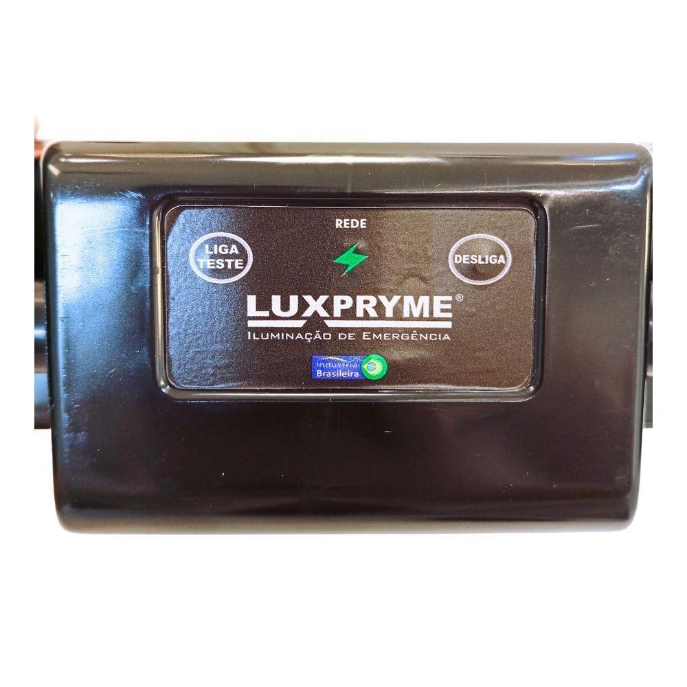 Luminária De Emergência Led 1200 Lúmens Basic Preto Luxpryme Ip-53 Bivolt - 7