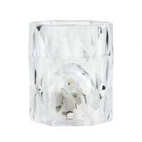 Luminária Copo Transparente 5.5x4.5cm - Tudo Em Caixa - 1