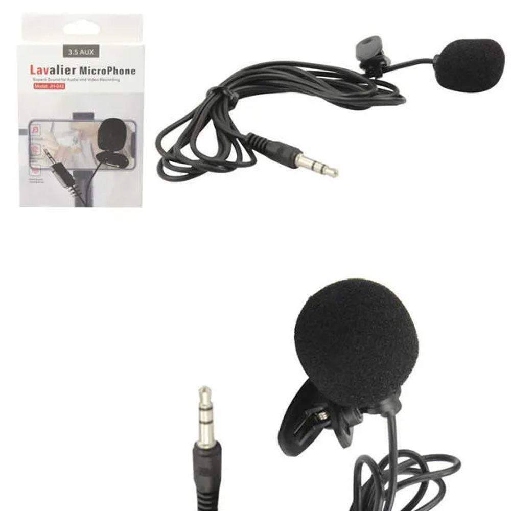 Microfone De Lapela Entrada P2 Jh-043 - Tudo Em Caixa - 4