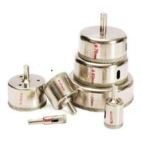 Kit 7 Brocas Diamantadas Serra Copo Vidro Mármore 10/25/40/55/70/80/100mm - 1