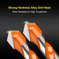 Kit 10 Broca De Torção Triangular Multifuncional 6mm Pronta Entrega