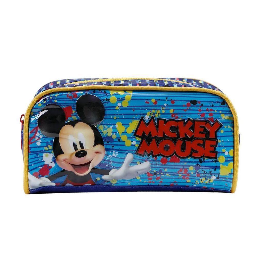 Kit Mochila Rodinha Lancheira Estojo Xeryus Mickey Mouse - 8