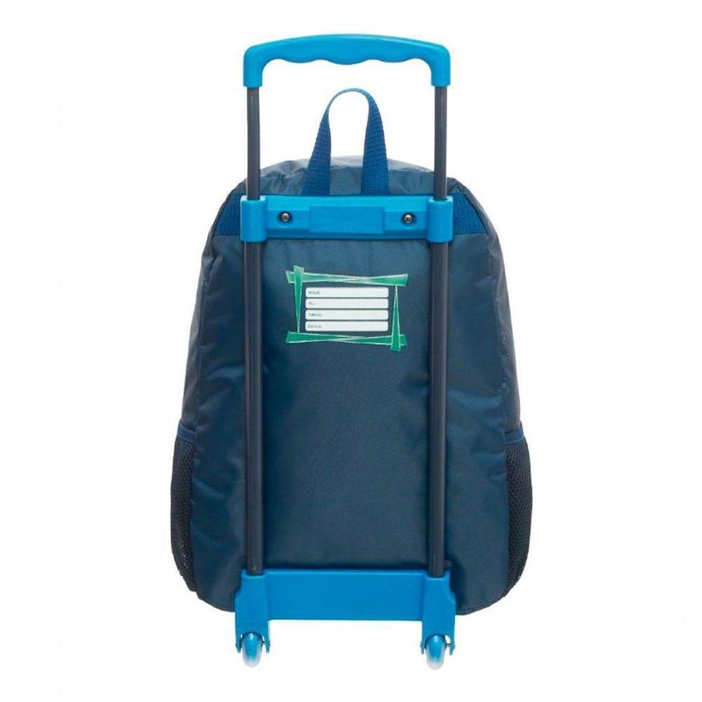 Kit Mochila Rodinhas Lancheira Estojo Infantil Escolar Menino Naruto Time 7 Pacifc - 5