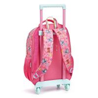 Kit Mochila Rodinhas Dog Heroes Escolar Cachorros Heróis Infantil Menina Seanite - 3