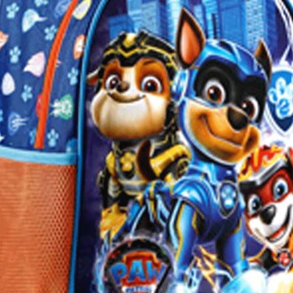 Kit Mochila Rodinhas Lancheira Patrulha Canina Infantil Escolar Xeryus - 5